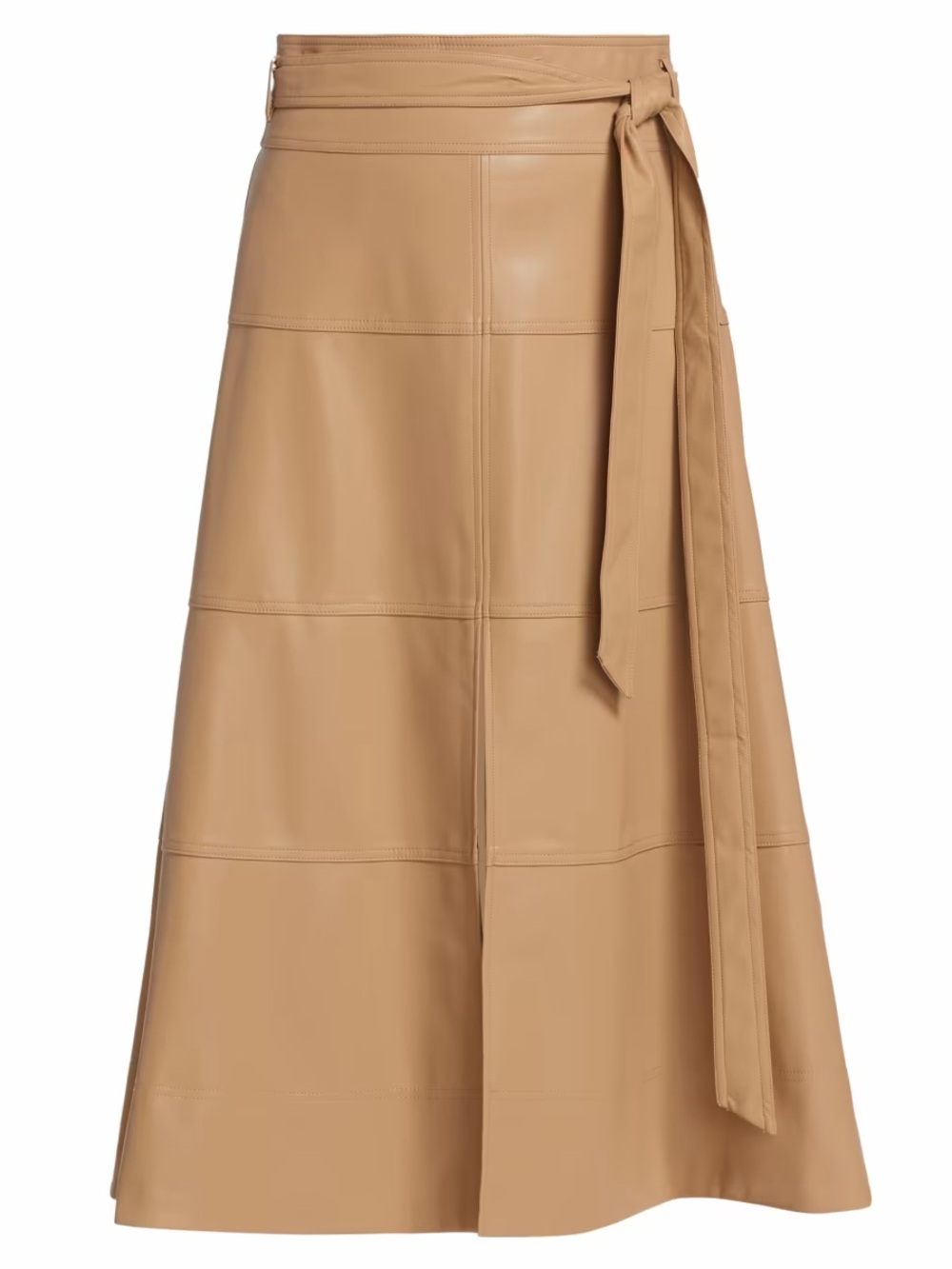 Tanya Taylor Hudson Tie-Waist Midi Skirt